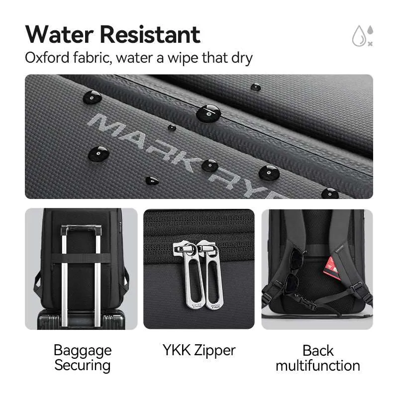 Transforma: Expandable Transformable High-Quality Oxford Waterproof Backpack with USB Charging Capability