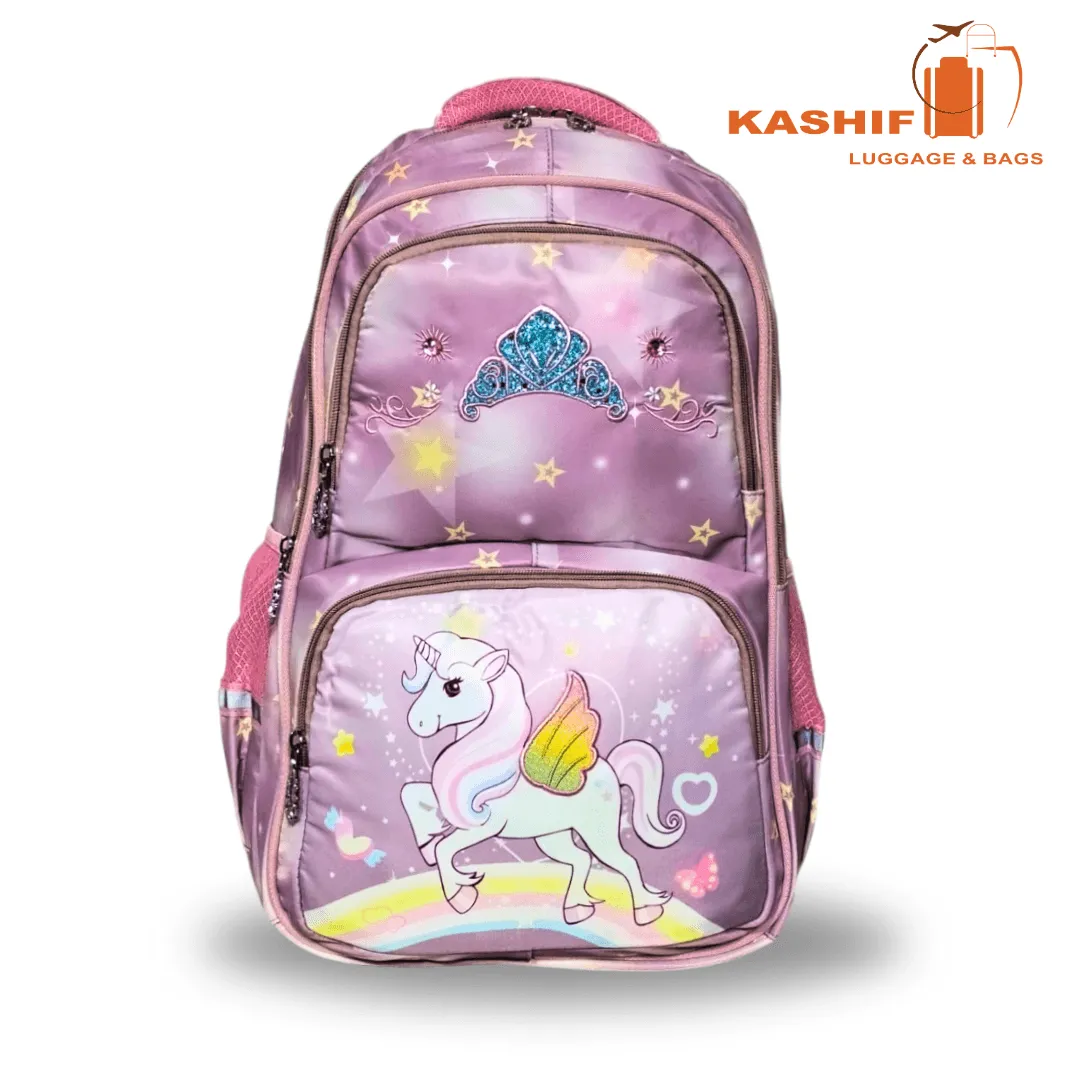 Unicorn Girls School Backpack Grade 7 to 8-GB086S