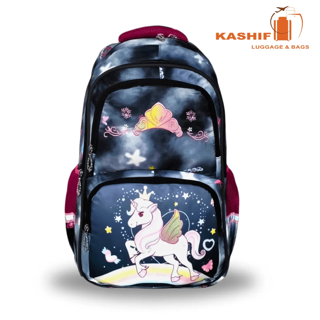 Unicorn Girls School Backpack Grade 7 to 8-GB086S