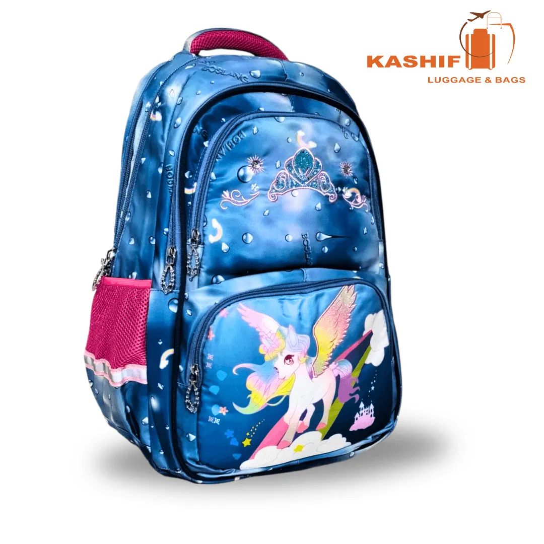 Unicorn Girls School Backpack Grade 7 to 8-GB086S