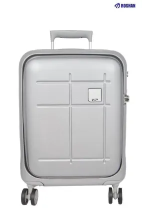 VIP Zorro Pro Laptop Strolly Cabin Luggage 24x38x55cm Silver