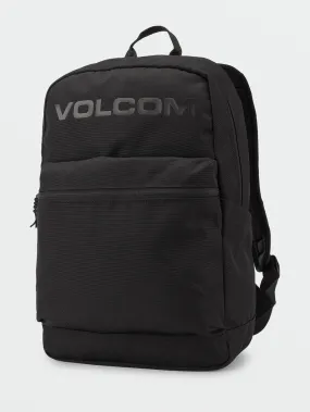 Volcom School Backpack - Black on Black