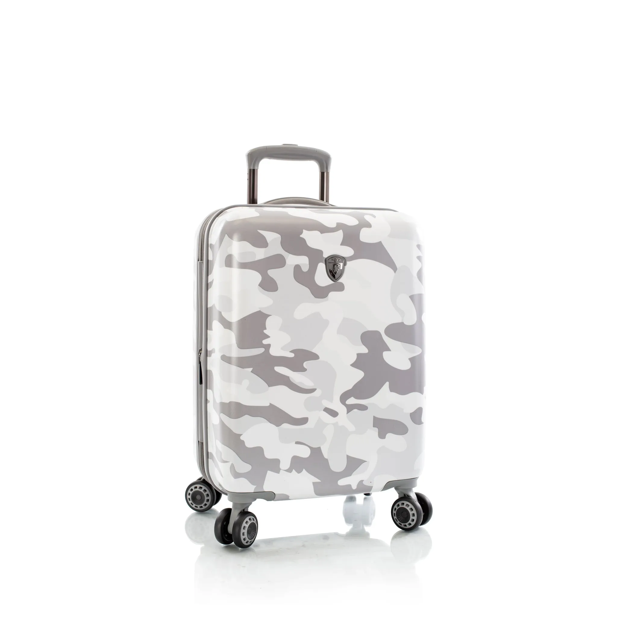 White Camo Hardside 21" Carry-On Luggage