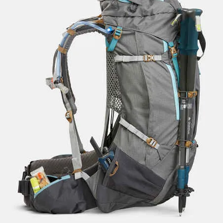 Women's trekking backpack 55 10 l - mt500 air