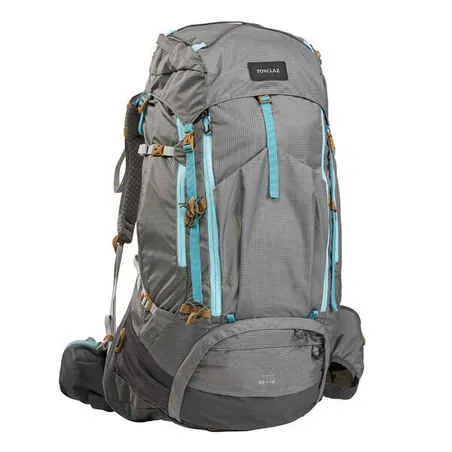 Women's trekking backpack 55 10 l - mt500 air